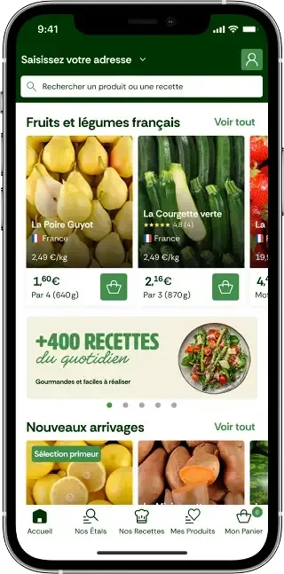Application Mon Marché